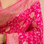 Rani Pink Saree