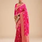 Rani Pink Saree